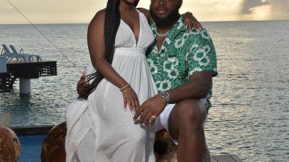 Andrew Thomas girlfriend, Ashley-Ann Wynter