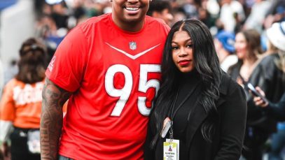 Quinnen Williams wife is Maranda Williams