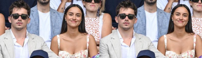 Charles Leclerc girlfriend, Alexandra Saint Mleux