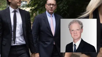 Patrick Gibbs KC, Kevin Spacey lawyer
