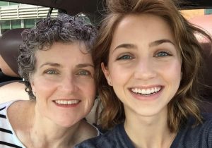 Emily Rudd with mother, Michelle E Rudd