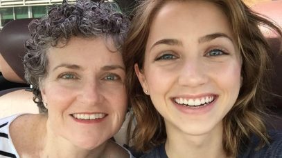 Emily Rudd with mother, Michelle E Rudd