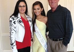 Noelia Voigt parents: Jacqueline Briceño & Jack Voigt