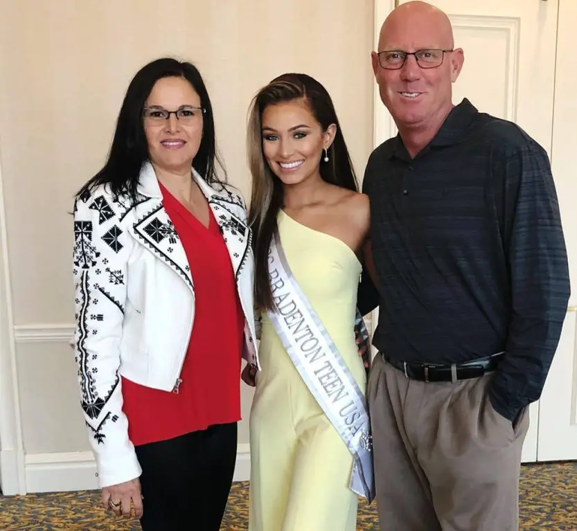 Noelia Voigt parents: Jacqueline Briceño & Jack Voigt