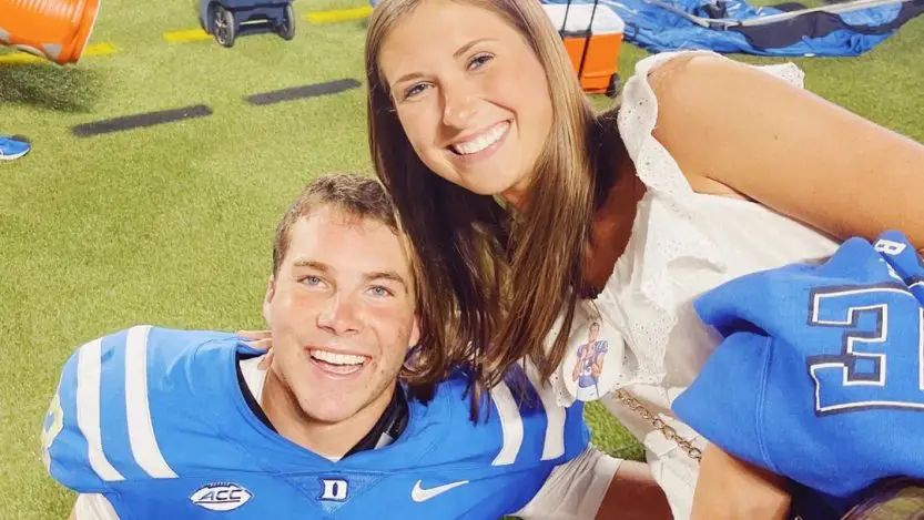 Riley Leonard girlfriend, Molly Walding
