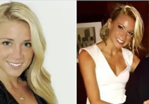 Pictured, Michelle Perfanov, the ex-girlfriend that Ronald Keith Davis Pennsylvania state trooper improperly committed to a mental facility. Images via social media.
