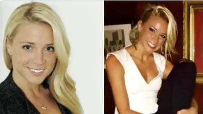 Pictured, Michelle Perfanov, the ex-girlfriend that Ronald Keith Davis Pennsylvania state trooper improperly committed to a mental facility. Images via social media.