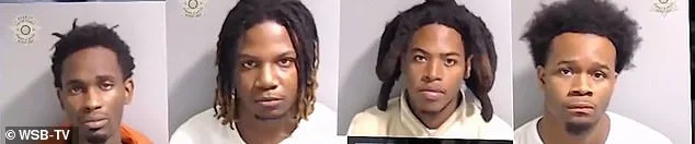 Wewatta Street South Fulton suspects: DeAnthony Maddox, Jeremy Wheat, Kelvin Hall, and Tarahsjay Forde