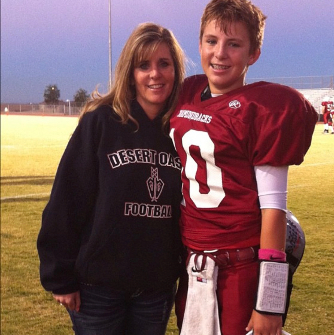 Bryson 's  mother, Shana Hyatt Stott: A Former UNLV Cheerleader and a teacher