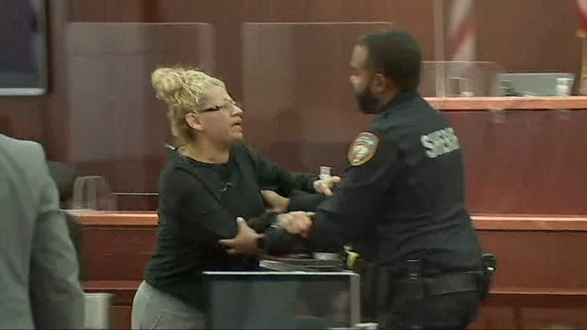 Diamond Alvarez mother: Anna Machado, family members attacked her daughter’s accused killer in courtroom