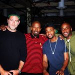 Mark Birnbaum pictured with Jamie Foxx, King Bach and Dave Brown in 2019