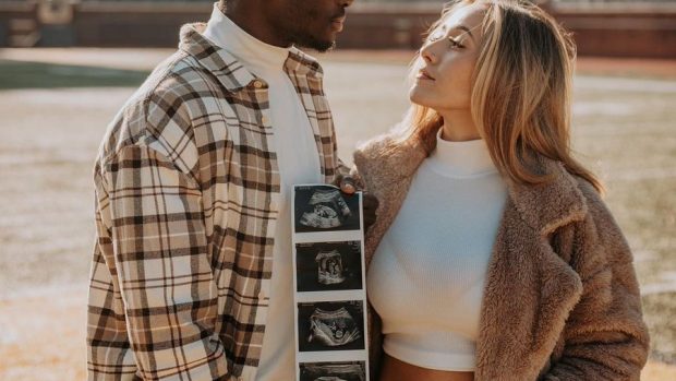 Michael Sainristil: Michigan Wolverines wide receiver expecting first baby with girlfriend Seliana Carvalho