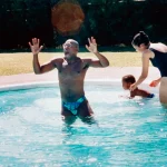 Andre Braugher with wife Ami and eldest son Michael when he was still a small boy.