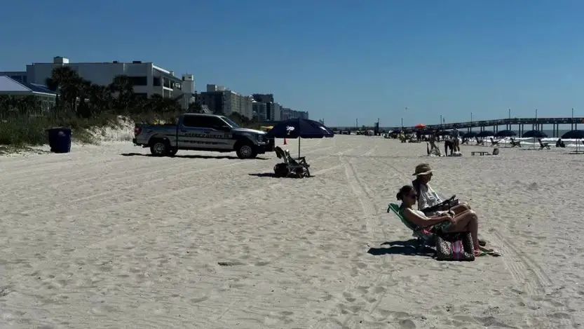 Myrtle Beach woman, Sandra Schultz Peters, 66, dies after being hit by Horry County police vehicle on beach