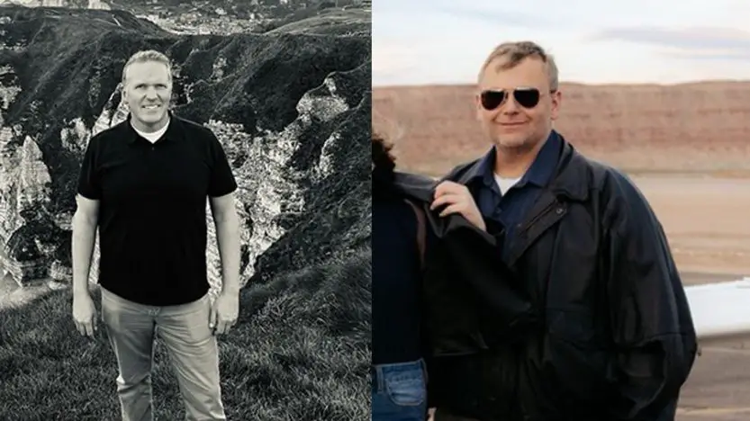 Michael Hyrum Cox, 44, from St. George, and Mark Andrew Johnson, 46, from Washington, Utah, were missing for several hours but were found dead inside the plane wreckage.