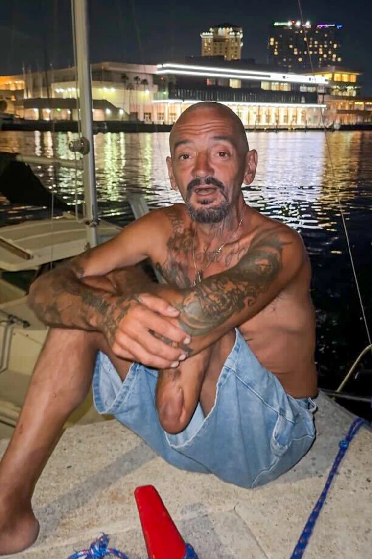 Meet Lieutenant Dan AKA Joe Malinowski: Tampa man who refused to leave his boat amidst Hurricane Milton evacuation