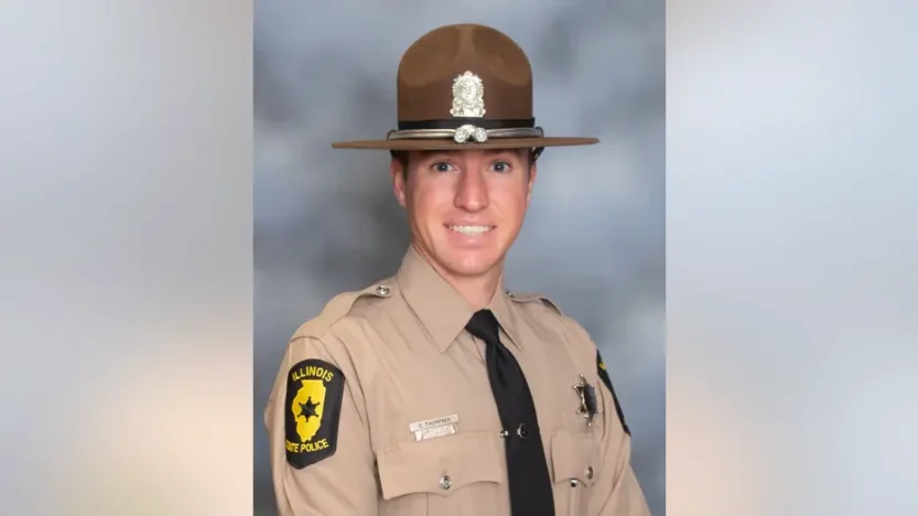 Corey Thompsen: Illinois state trooper killed in Champaign County crash