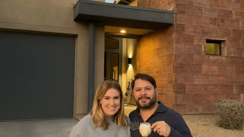 Ruben Gallego wife is Sydney Barron